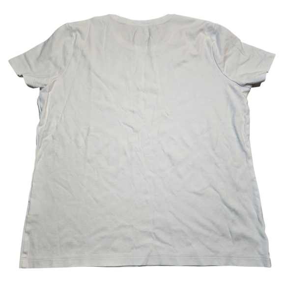 L.L. Bean Medium White Pink Crew Tee Bundle - Picture 5 of 10